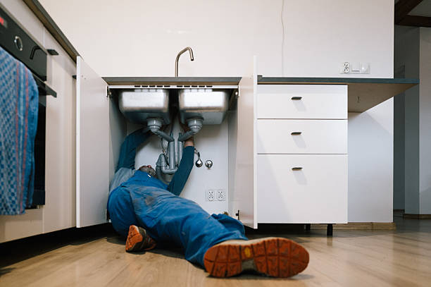 Professional Drain Cleaning technician working in Dorothy, NJ